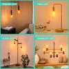 AMDTU Edison Bulbs 60W Equivalent Dimmable, Spiral Ultra-Thin Filament E26