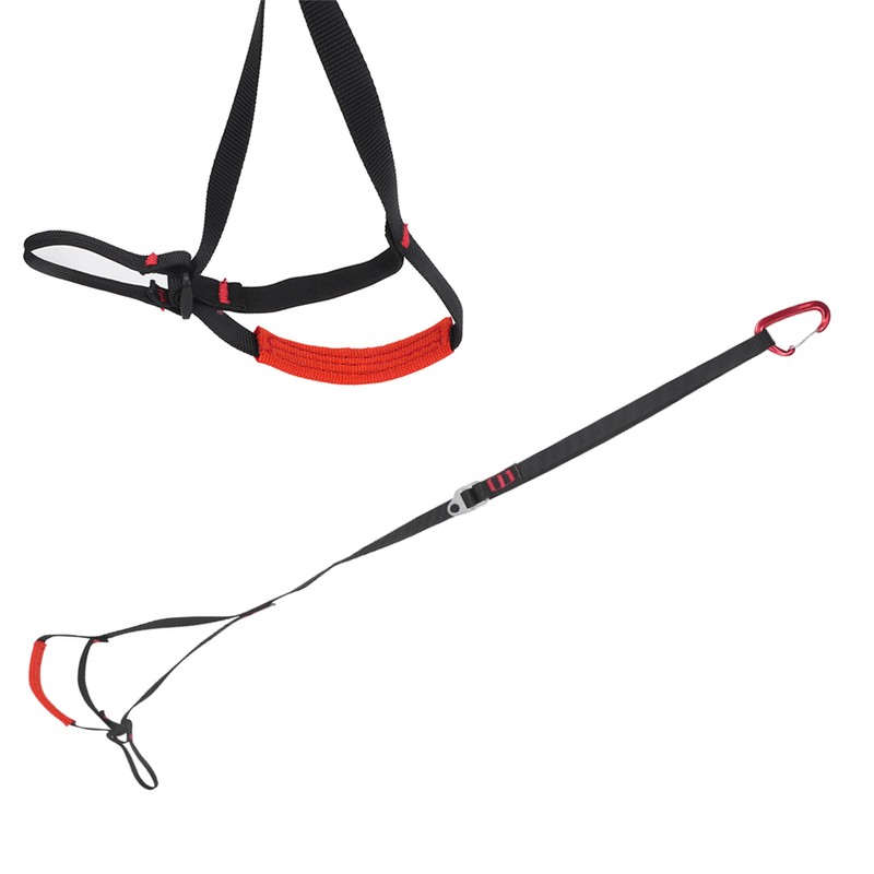 Outdoor Sports Adjustable Climbing Ascender Strap Rope Foot Belt Rock