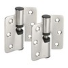 Cubicle Hinges Polished Stainless Steel Toilet Cubicle 80mm Gravity Hinges