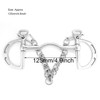 Stainless Steel Kimberwicke Bit Low Port Mouth Horse Chewing Mouth
