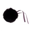 Trimits Faux Fur Pom Pom Medium 6cm Assorted Colours Natural
