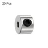 sourcing map 20pcs Set Screw Collars 3mm Bore Shaft Collars,