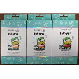 The Creme Shop LOT OF 3 THE CREME SHOP KEROPPI TERRY CLOTH HEADBANDS NEW IN PACKAGE