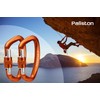 Locking Carabiner - 25kN 5600lb Climbing Carabiner Screw Gate D