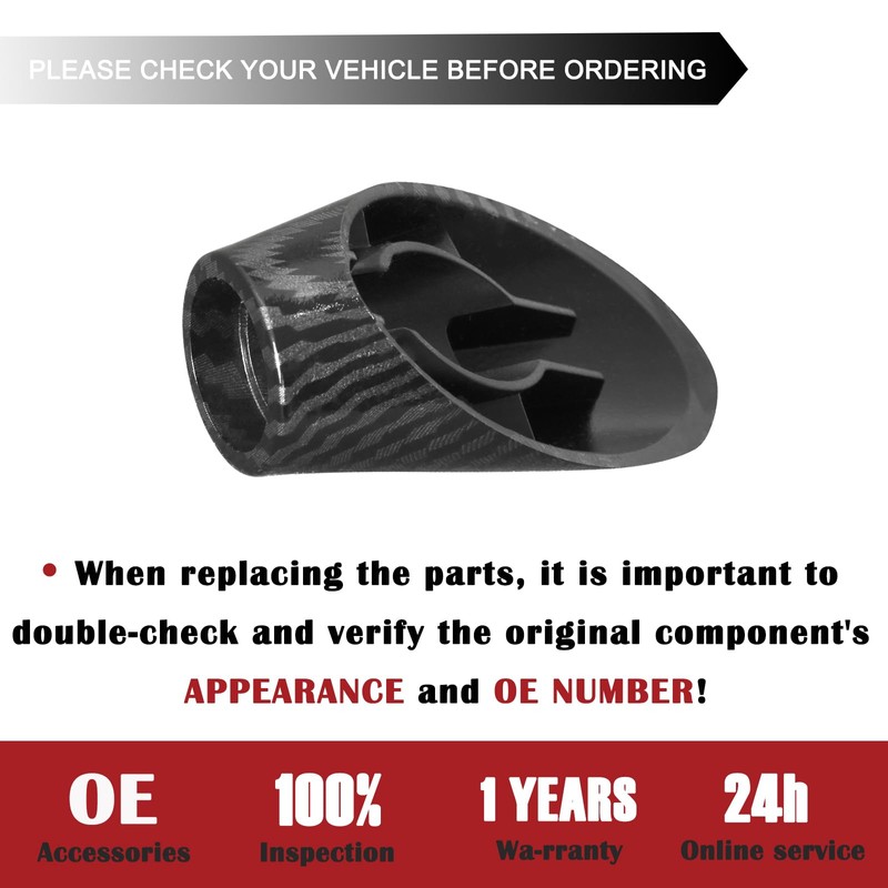 Radio Antenna Base Mount Adapter (Carbon Fiber),for Dodge Ram 1500
