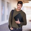 GraduationMall A4 Writing Case with Clipboard - Black Portfolio Padfolio