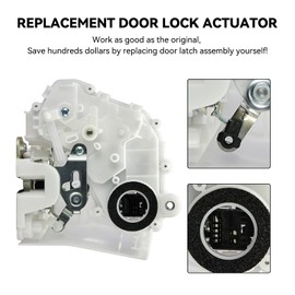 SYERAL Door Latch Lock Actuator Motor Rear Left Driver Side 72110SWAD01 Replacement for 2007-2011 Honda CR-V
