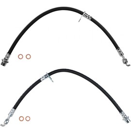 Hydraulic Brake Hose - Front Brake Line, Pair Set 2 Front Left Right Brake Hose Kit Fits Toyota Avalon 1997-2004 Fits Toyota Camry 1997-2001 Fits Toyota Solara 1999-2003 Fits RX300 2001-2003