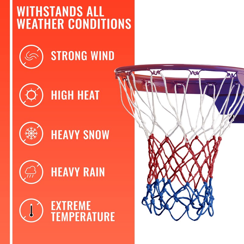 Ultra Sporting Goods Heavy Duty Basketball Net Replacement - All