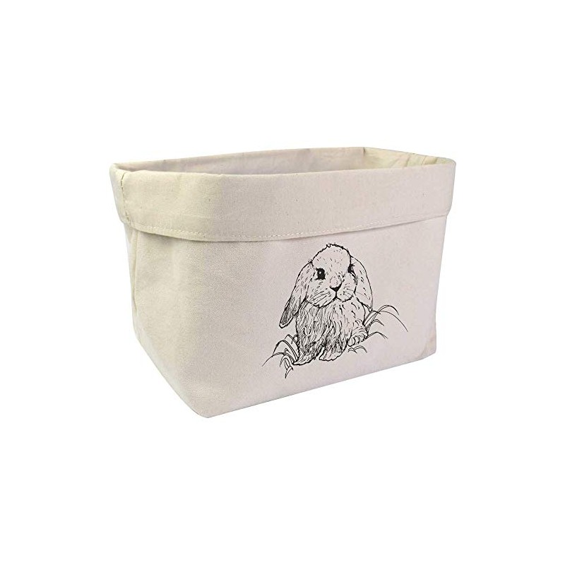 Large 'Cute Bunny Rabbit' Canvas Organiser/Storage Bag (OR00004452)