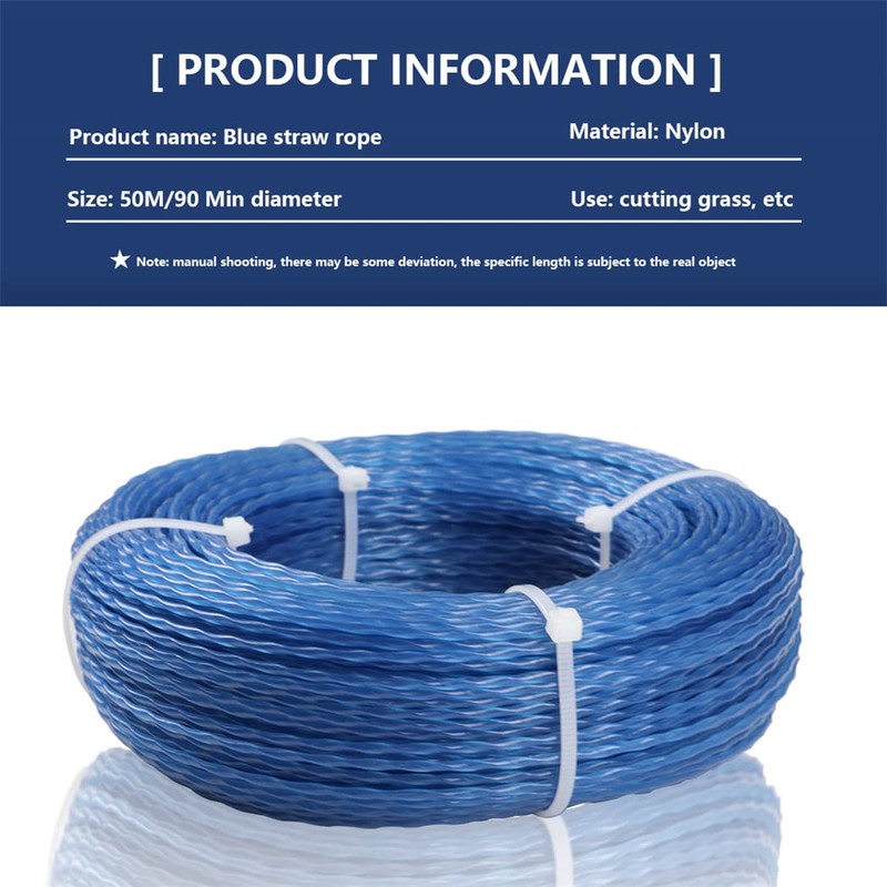 Grass Strimmer Line Trimmer Cord Twist Lines Universal Replacement Trimmer