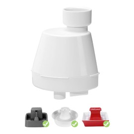 Cat Fountain Replacement Filter Housing Compatible with Avalon, Butterfly, Creekside, Pagoda, Sedona, Seascape, Seaside Dog Water Fountain, Pet Water Fountain Replacement Filter Housing, Pack of 1