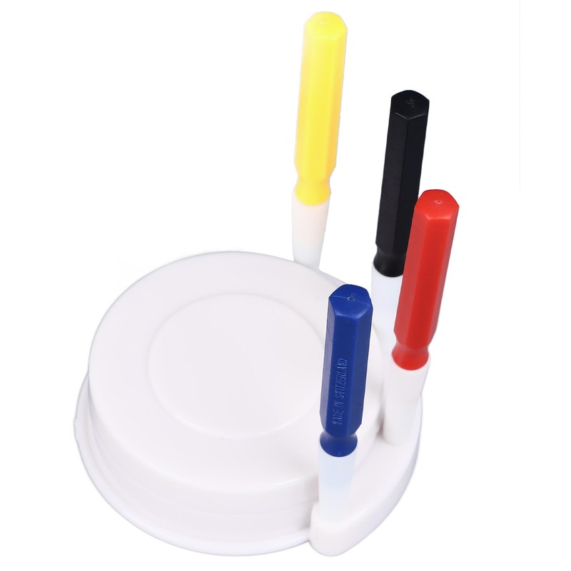 Watch Oiler Set 4 Tip Sizes 3 Recesses Oil Cup