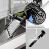 weltonhm Mandoline Food Slicer, Adjustable Mandoline Slicer for Kitchen, Stainless