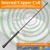 RooFox 16 Inch Antenna for Chrysler Crossfire (2004-2008), Black Vehicle