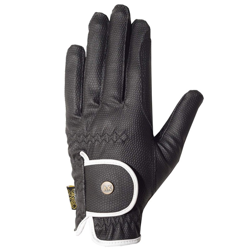 AK Synthetic Grip Horse Riding Gloves All Season Unisex Equestrian