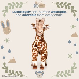 Bearington Twiggie Plush Giraffe Stuffed Animal, 15 Inch