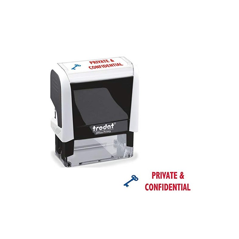 Trodat Stamp 4912 Office Printy with English Text PRIVATE &