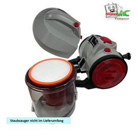 MisterVac | Set Compatible with Dirt Devil DD2503, V8221