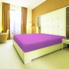 EV DEKOR®MF0001 Fitted Sheet King, Lilac - Deep Pocket Bedsheet