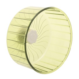 Abaodam Silent Hamster Running Wheel with Dual Bearings Quiet Exercise for Hamsters Mice and Small Hedgehogs Pet Cage Accessory in Matcha Green