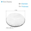 CoCud Wool Polishing Pad, 5" Diameter, Wool Hook and Loop