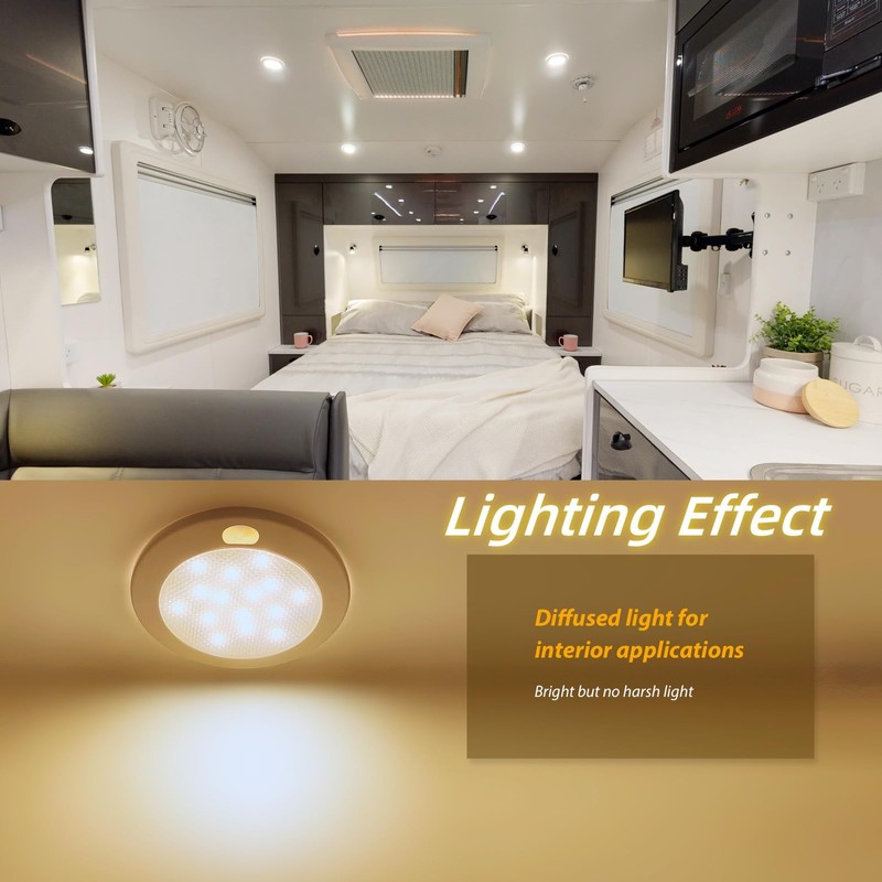 Dream lighting RV Lights 12 Volt RV Interior LED Cabinet