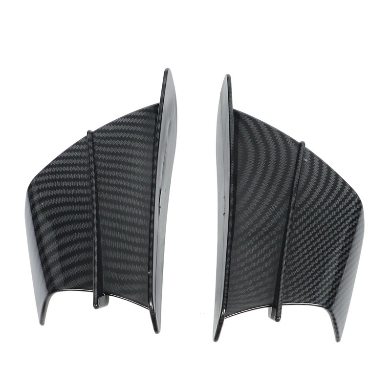 1 Pair Motorcycle Aerodynamic Wing Carbon Fibre Style Side Fairings