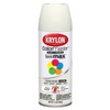 Krylon K05355507 ColorMaster Paint + Primer, Gloss, Dover White, 12