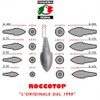 Fonderia Roma Roccotop Lead with Rod, Grigio Piombo, 125 g