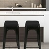 SINOSSO Magnetic Memory Foam Metal Stool Cushions Set of 2,