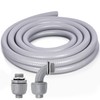 Feotech 1 Inch 5 FT Non Metallic Liquid-Tight Conduit and