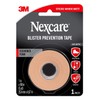 Nexcare Cinta de prevención de ampollas, se puede rasgar fácilmente,