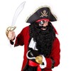 Widmann 09833 Metallic Pirate Hook with Sleeves, Buccaneer, Costume, Accessory,