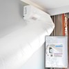 Mitas TN-ACEH-12 Air Conditioning Blower Hose, Reaches Adjacent Rooms, Extends