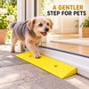 4cm Portable PVC Threshold Ramp, 19.69 x 10.63 In Non-Slip