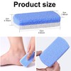 Glass Pumice Stone for Feet – Callus Remover for Soft,