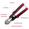 QUAXLENT 8 Inch Mini Bolt Cutter CR-V Blade Heavy Duty