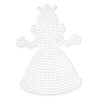 Hama Stiftplatte Prinzessin Weiß 258