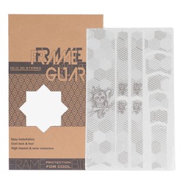 Bike Frame Tape Thickened Fade Resistant Decorative PVC Bicycle Frame Protective Sticker for Mountain Road Bikes Skull Snake