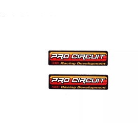 Vintage Sticker Set Of 2 Pro Circuit Racing Vinyl Original Motocross Supercross