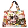 Bowbear Foldable Nylon Reusable Shopping Grocery Bag, Pet Lovers