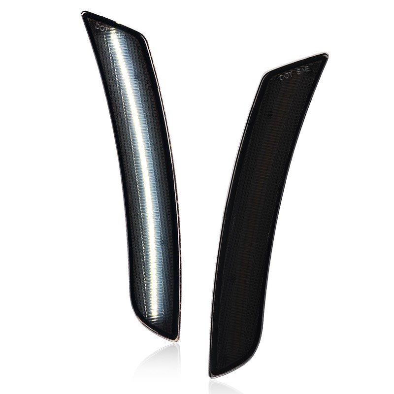 SHINEFIT LED Side Marker Light Replacement for 2015-2019 ATS /