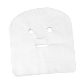 Healeved 100pcs Facial Gauze Sheet Masks Face Mask Skincare Cut Eyes Nose Facial Gauze Mask
