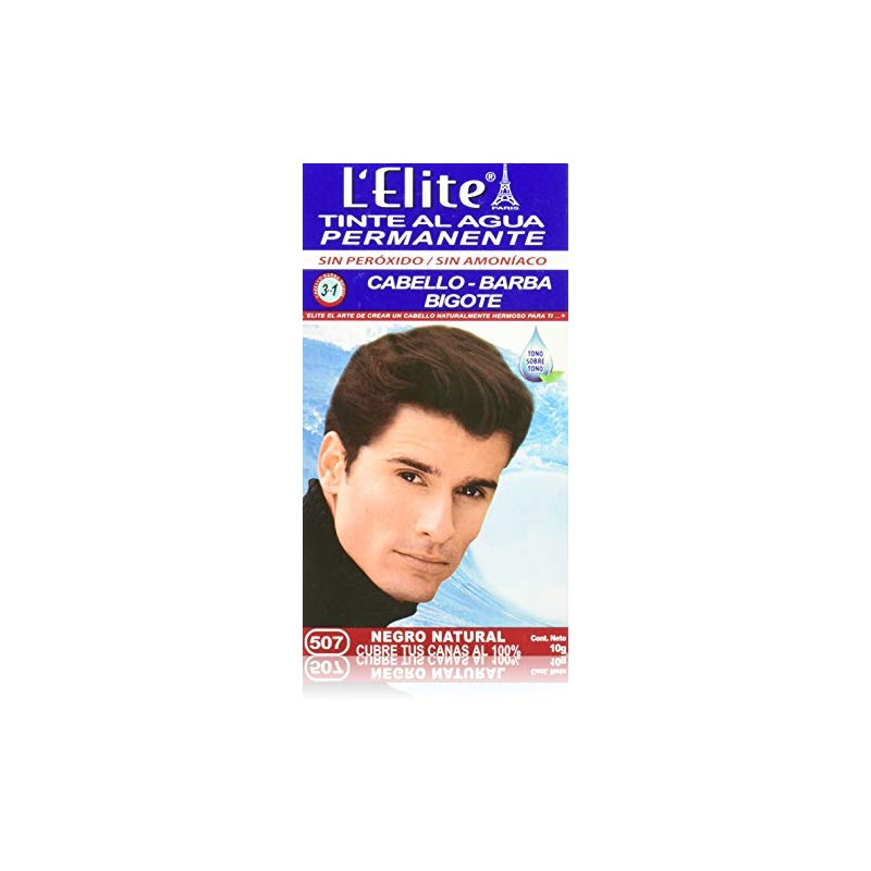 Tinte para Caballero, Negro Natural 507, 10 gr