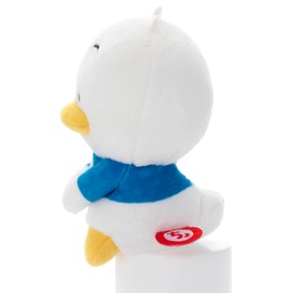 Sanrio Characters Chokkori-san Duck Peckle Plush Toy, Height Approx. 4.7 inches (12 cm)