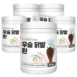 Chamgoods 우슬 닭발환 180g 5통 Wusul Chicken Feet Supplement 180g 5 Bottles