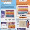 ENIKMOSD Multiplication Board Game, 1 x 1 Learning Game for