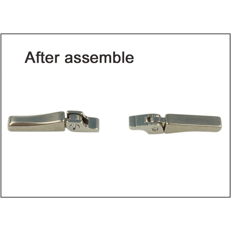 Glasses Accessories UPOV 1set Eyeglasses Flex Spring Hinge with Case