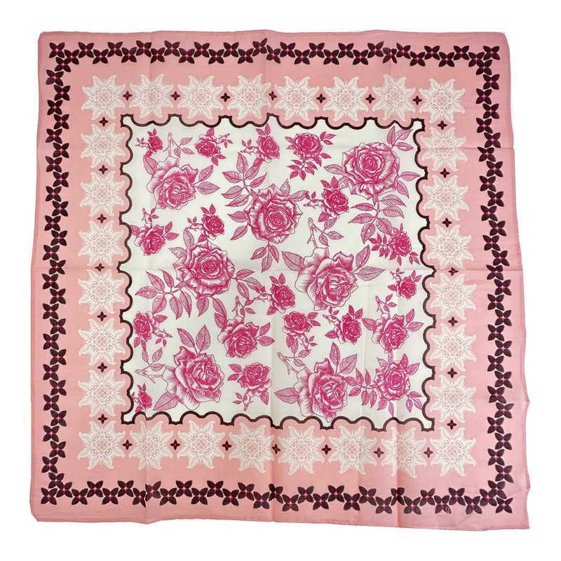 HankieWorld Single Pack Bandanas 60s Premium Cotton Soft Thin Handfeel